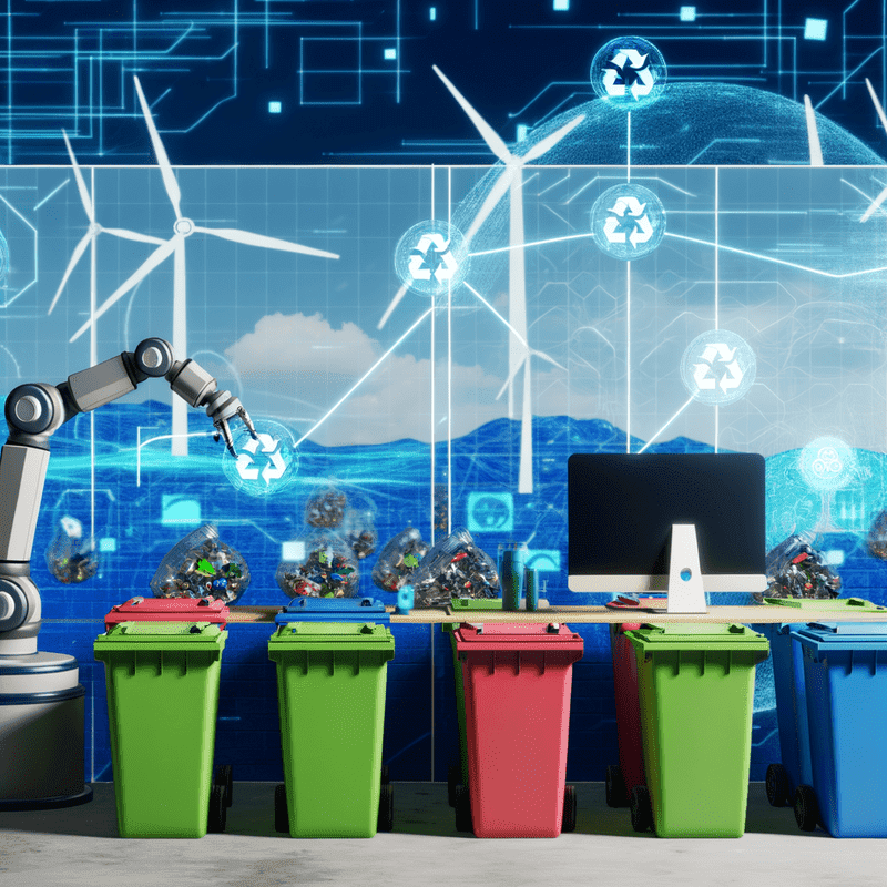 Smart Waste Management with AI and IoT 2024