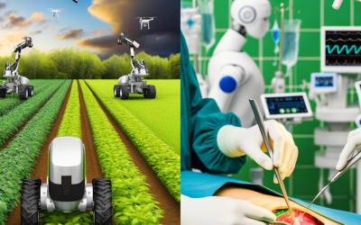 IA y Robótica: Revolución en Agricultura y Sanidad