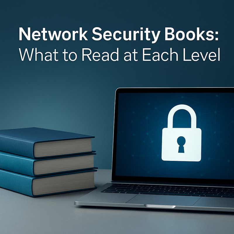 Network Security Books: What to Read at Each Level