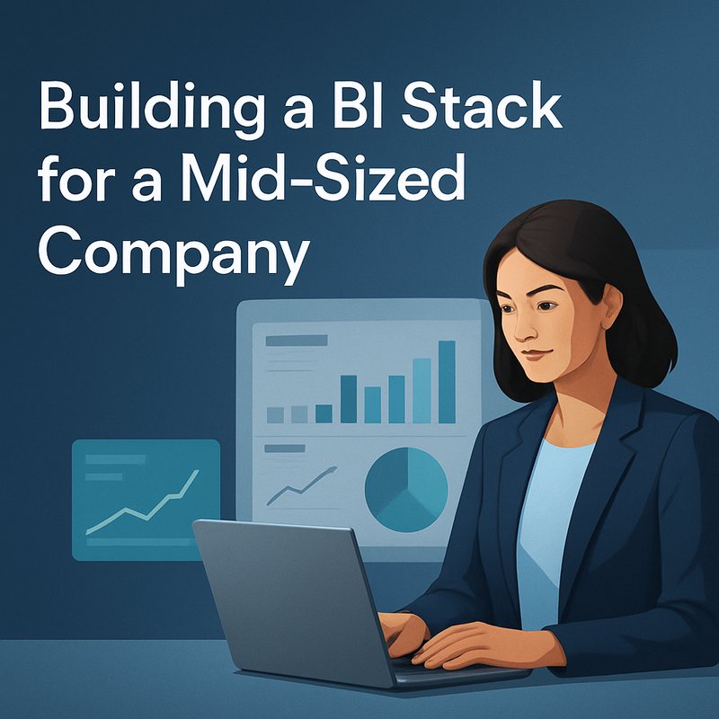 Building a BI Stack for a Mid-Sized Company