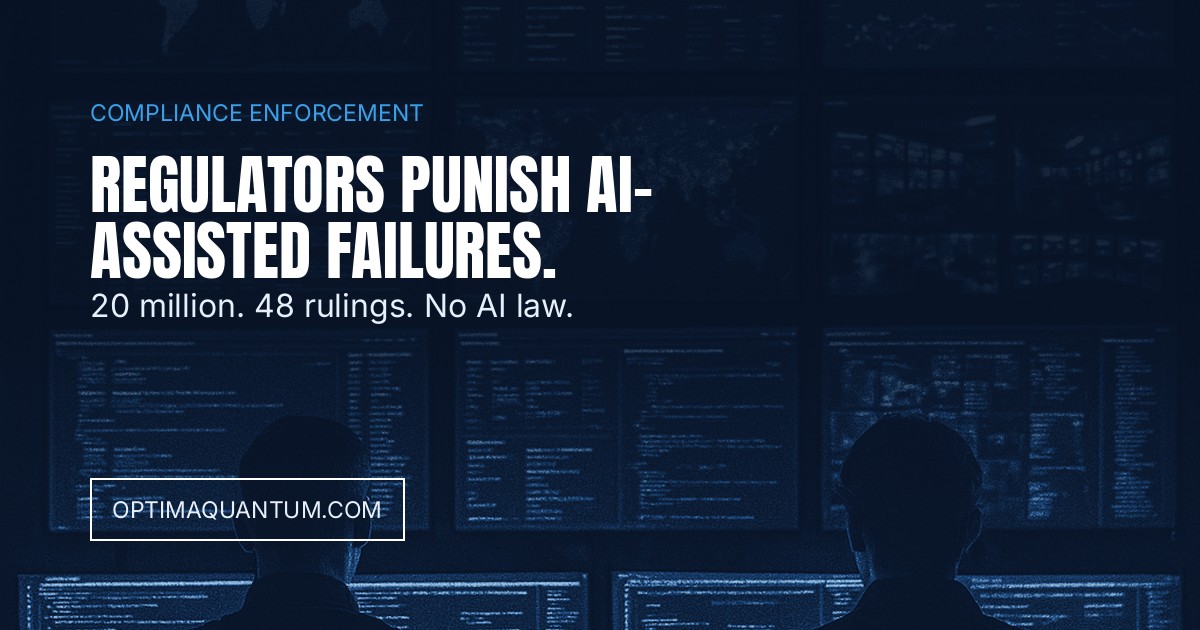 The Gulf Has No AI Law. It Still Fines Compliance Officers